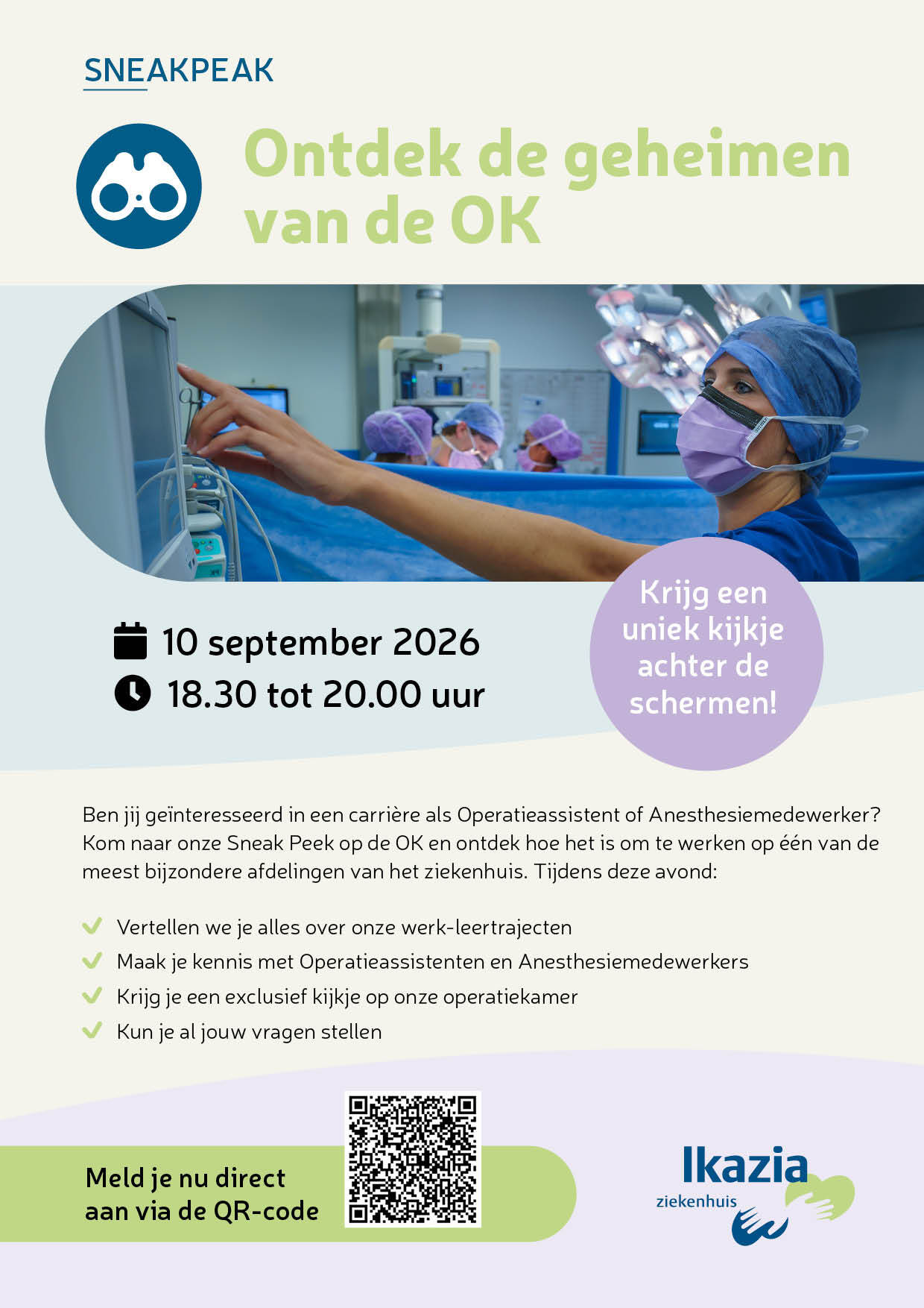 Graag tot ziens op donderdag 10 september 2026!