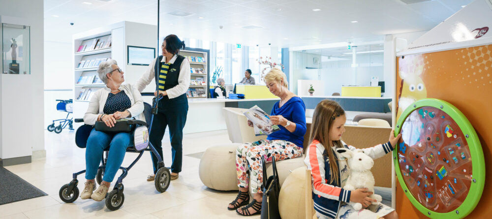 Wachtkamer in ziekenhuis