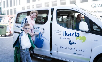 E-kazia shuttle: vervoer tot de voordeur