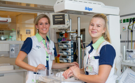 Kinderverpleegkundige & High Care Neonatologieverpleegkundige in opleiding